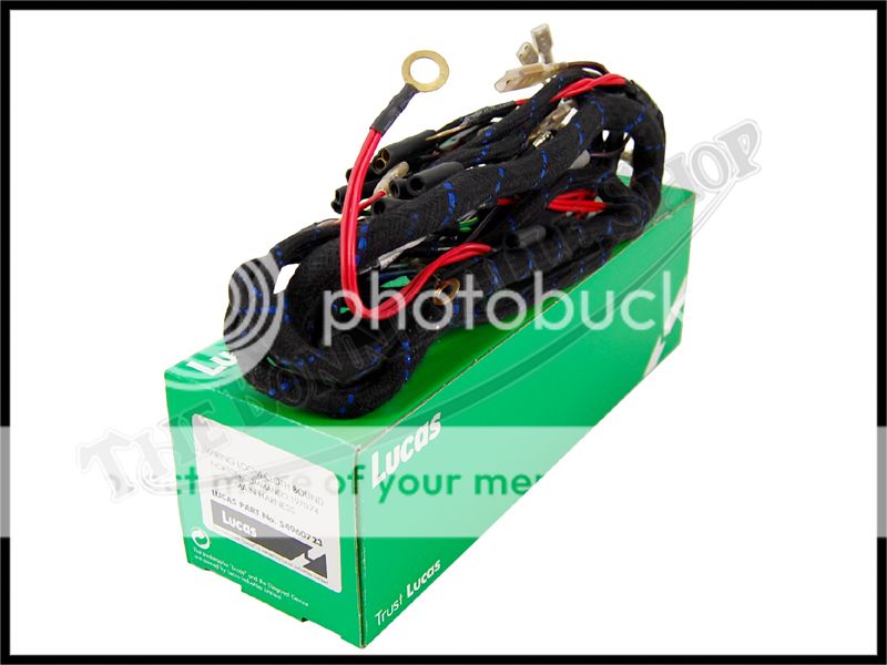 NORTON COMMANDO WIRING HARNESS 750/850 1970-74 TWINS PN ... 1971 triumph bonneville wiring harness 